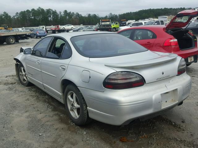 1G2WP52K91F107164 - 2001 PONTIAC GRAND PRIX GRAY photo 3