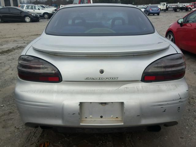 1G2WP52K91F107164 - 2001 PONTIAC GRAND PRIX GRAY photo 9