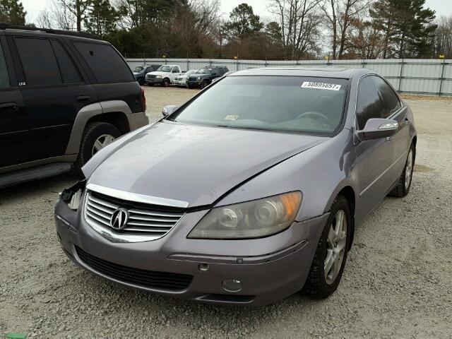 JH4KB16588C004107 - 2008 ACURA RL GRAY photo 2