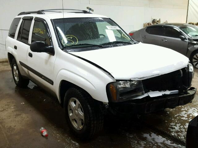 1GNDT13SX32283857 - 2003 CHEVROLET TRAILBLAZE WHITE photo 1