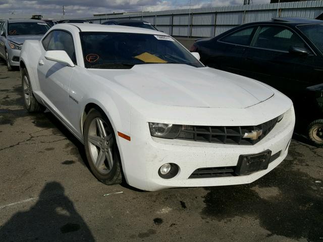 2G1FB1EV9A9199550 - 2010 CHEVROLET CAMARO LT WHITE photo 1