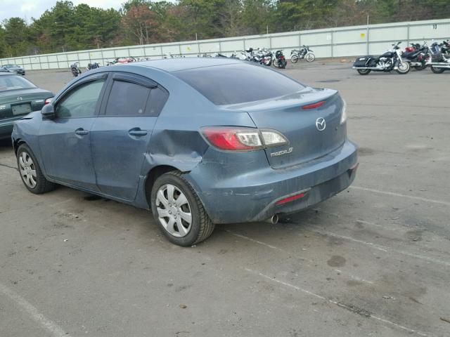 JM1BL1SG5A1111350 - 2010 MAZDA 3 I BLUE photo 3