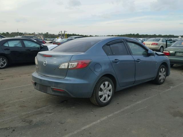 JM1BL1SG5A1111350 - 2010 MAZDA 3 I BLUE photo 4