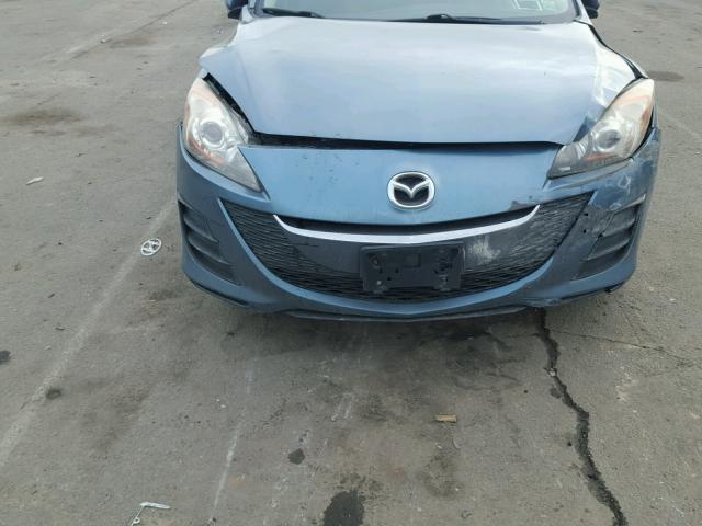 JM1BL1SG5A1111350 - 2010 MAZDA 3 I BLUE photo 7