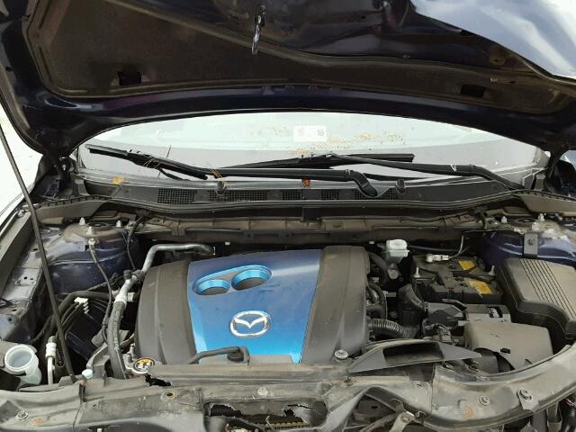 JM3KE4CE6D0138888 - 2013 MAZDA CX-5 TOURI BLUE photo 7