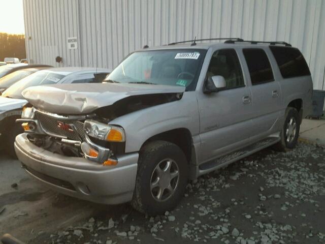 1GKFK66U94J226298 - 2004 GMC YUKON XL D SILVER photo 2