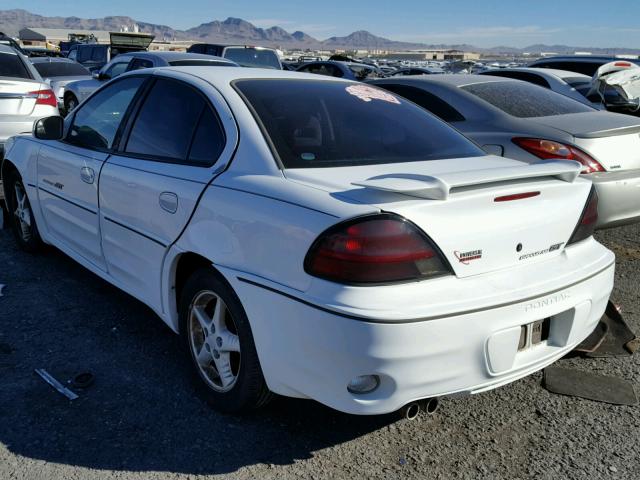 1G2NW52E6XM816793 - 1999 PONTIAC GRAND AM G WHITE photo 3