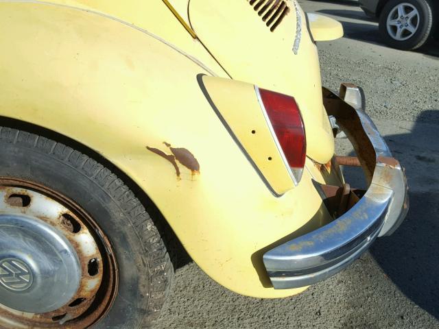 1122338960 - 1972 VOLKSWAGEN BEETLE YELLOW photo 9