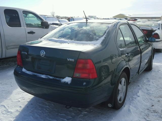 3VWSE29M7XM030807 - 1999 VOLKSWAGEN JETTA GLS GREEN photo 4