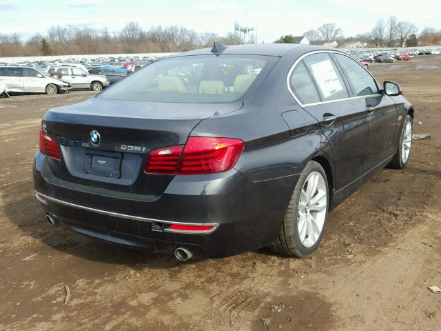 WBA5B1C50GG132686 - 2016 BMW 535 I GRAY photo 4