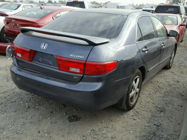 1HGCM56735A065754 - 2005 HONDA ACCORD EX GRAY photo 4