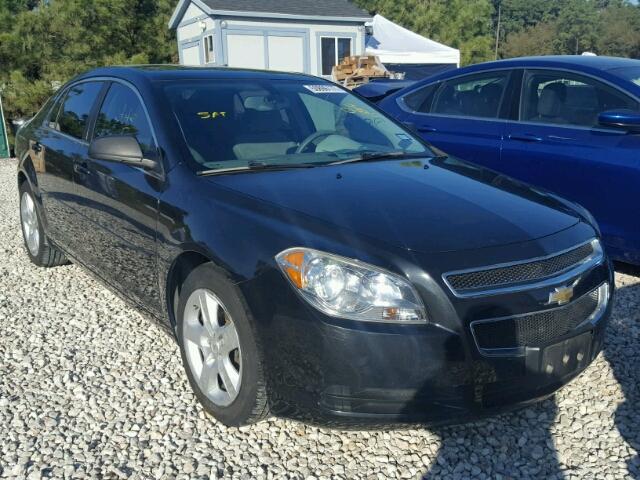 1G1ZB5E00CF161479 - 2012 CHEVROLET MALIBU LS BLACK photo 1