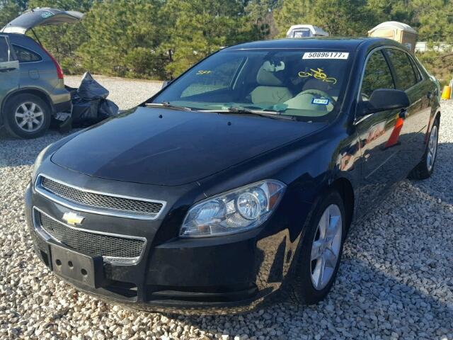 1G1ZB5E00CF161479 - 2012 CHEVROLET MALIBU LS BLACK photo 2