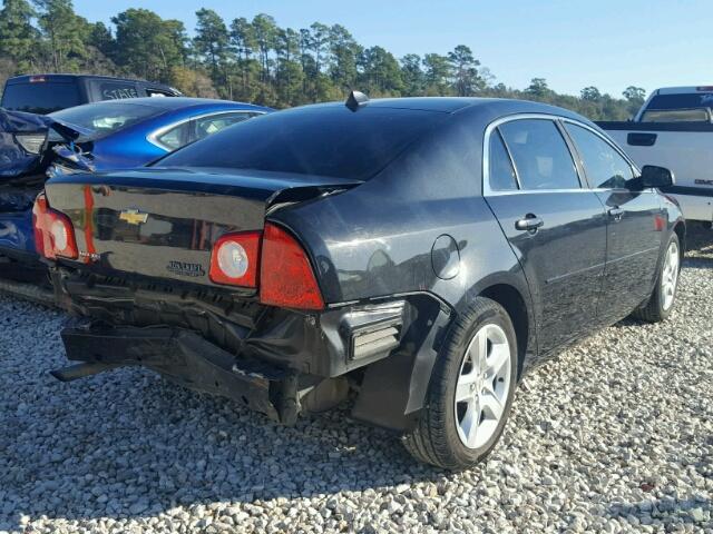 1G1ZB5E00CF161479 - 2012 CHEVROLET MALIBU LS BLACK photo 4