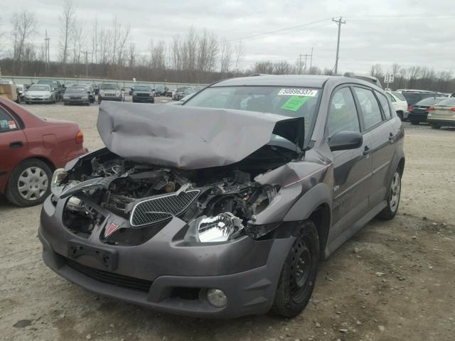 5Y2SL658X6Z463558 - 2006 PONTIAC VIBE GRAY photo 2