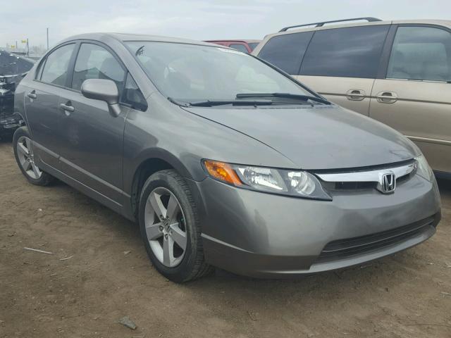 1HGFA16837L034616 - 2007 HONDA CIVIC EX GRAY photo 1