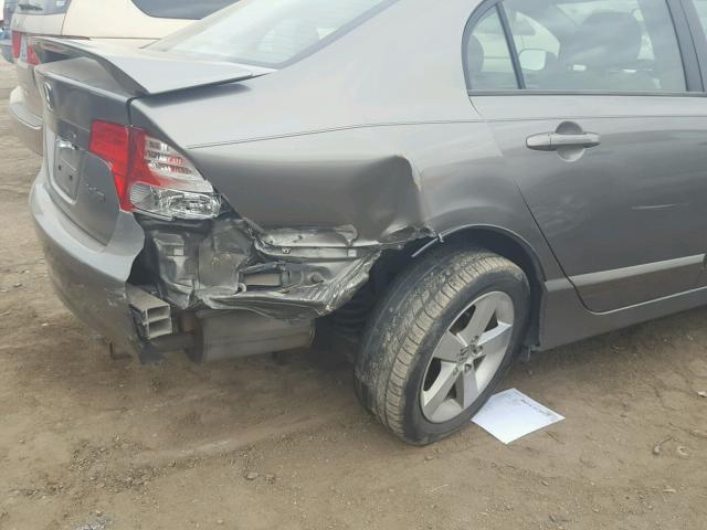 1HGFA16837L034616 - 2007 HONDA CIVIC EX ნაცრისფერი ფოტო 9