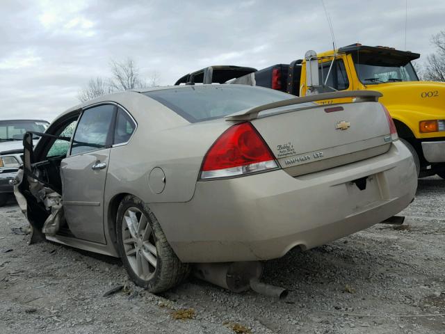 2G1WC5E35C1326380 - 2012 CHEVROLET IMPALA LTZ BEIGE photo 3