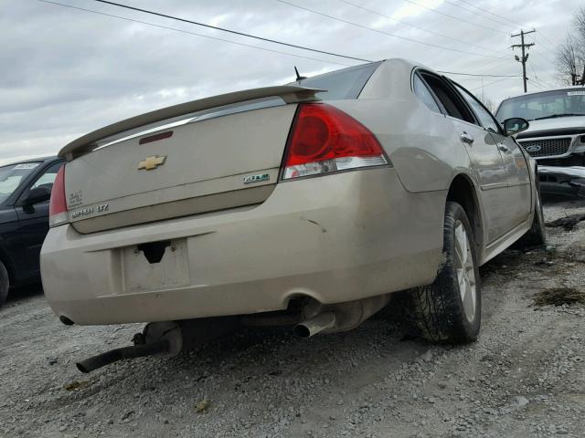 2G1WC5E35C1326380 - 2012 CHEVROLET IMPALA LTZ BEIGE photo 4