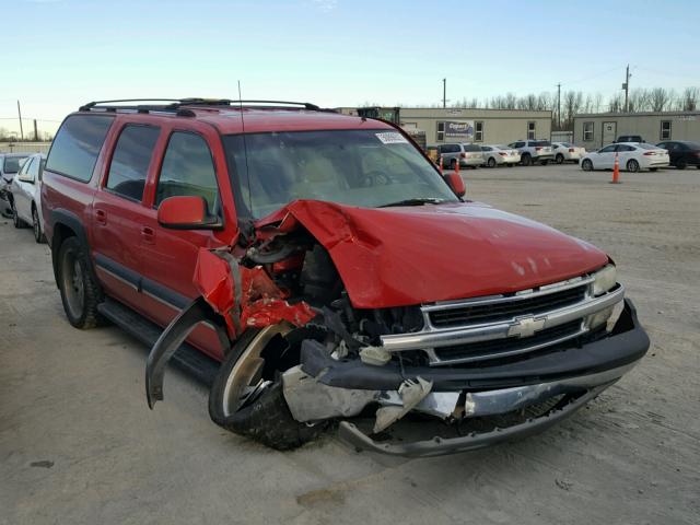 1GNFK16Z62J139392 - 2002 CHEVROLET SUBURBAN K RED photo 1