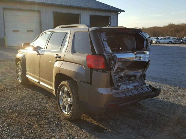 2GKALSEK0C6146559 - 2012 GMC TERRAIN SL BROWN photo 3