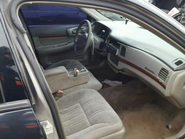 2G1WF52E759126196 - 2005 CHEVROLET IMPALA BLACK photo 5