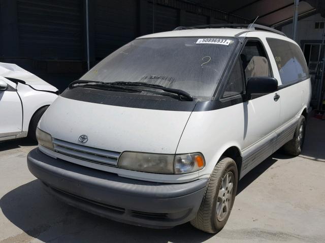 JT3GK13M0T1224188 - 1996 TOYOTA PREVIA LE WHITE photo 2