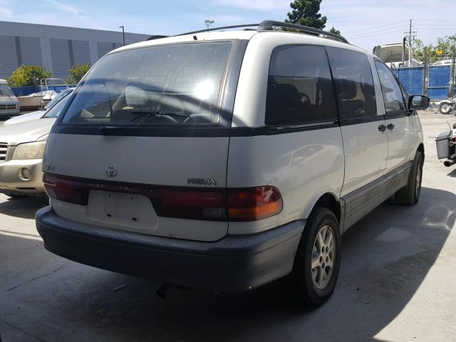 JT3GK13M0T1224188 - 1996 TOYOTA PREVIA LE WHITE photo 4