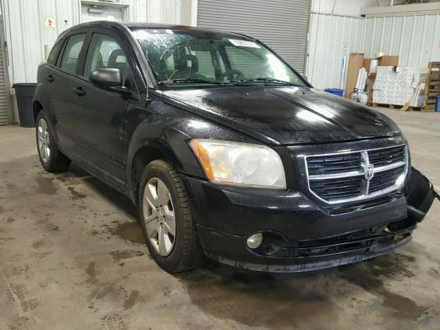 1B3HB48B57D507801 - 2007 DODGE CALIBER SX BLACK photo 1