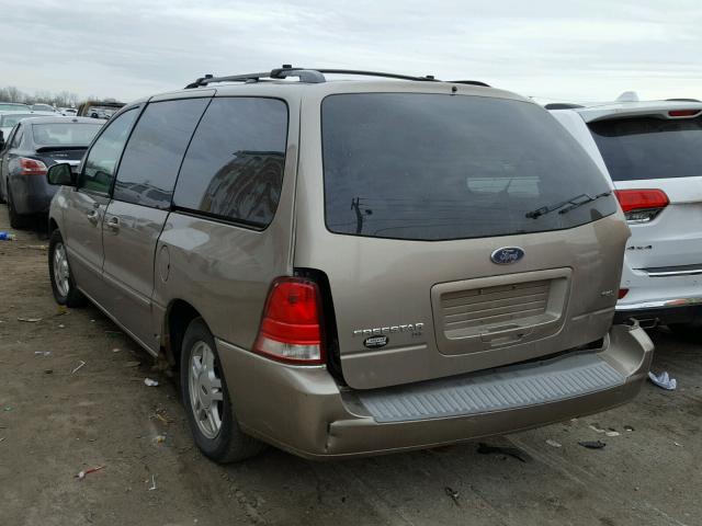 2FMDA52274BA34544 - 2004 FORD FREESTAR S TAN photo 3