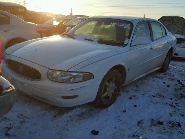 1G4HP52K444103250 - 2004 BUICK LESABRE CU WHITE photo 2