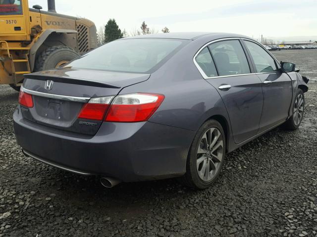 1HGCR2F59FA125262 - 2015 HONDA ACCORD SPO CHARCOAL photo 4