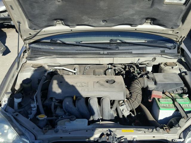 2T1BR32E35C456855 - 2005 TOYOTA COROLLA CE TAN photo 7