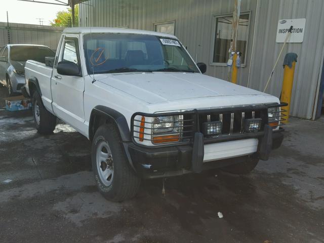 1JTMG64P9JT219948 - 1988 JEEP COMANCHE P WHITE photo 1