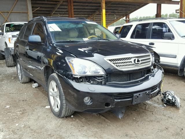 JTJHW31UX82071238 - 2008 LEXUS RX 400H BLACK photo 1