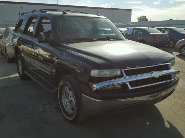 1GNEC13T14R170823 - 2004 CHEVROLET TAHOE C150 BLUE photo 1