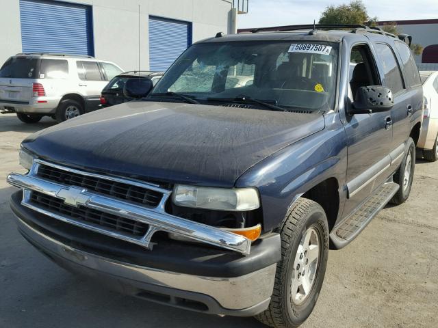 1GNEC13T14R170823 - 2004 CHEVROLET TAHOE C150 BLUE photo 2