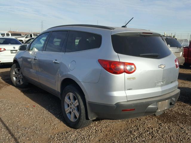 1GNKVGED1BJ388990 - 2011 CHEVROLET TRAVERSE L GRAY photo 3