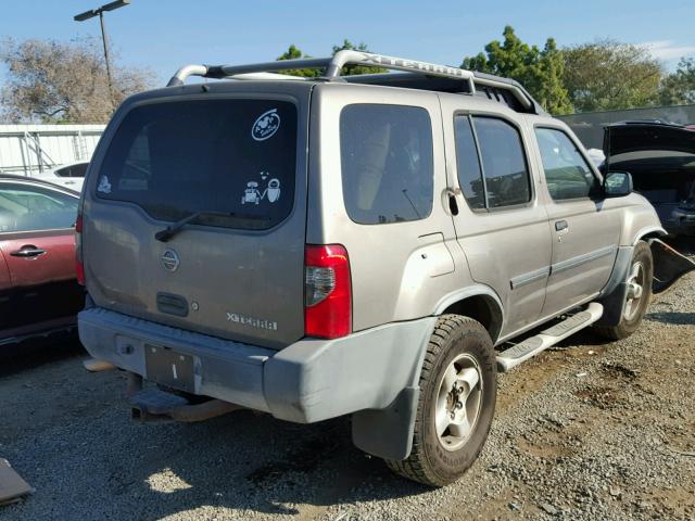 5N1ED28T13C703108 - 2003 NISSAN XTERRA XE GRAY photo 4