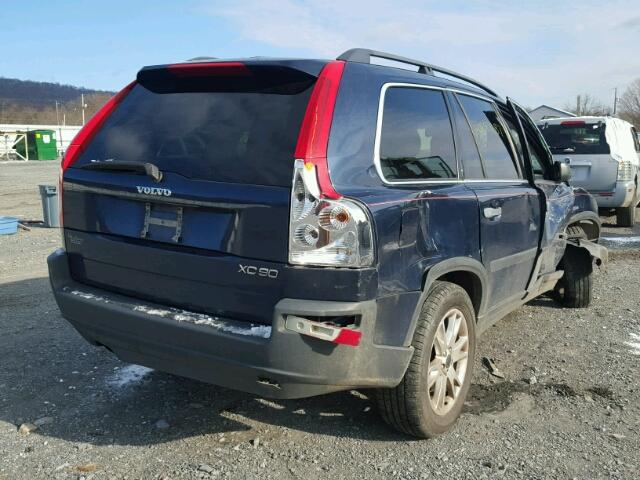 YV1CY59H841086972 - 2004 VOLVO XC90 BLUE photo 4