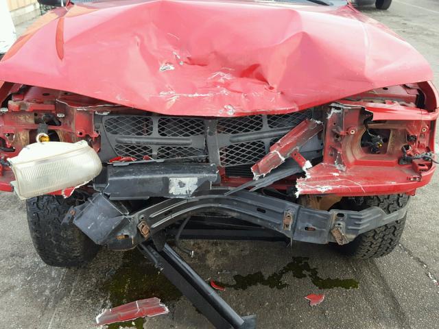 1FMYU22E8XUB82931 - 1999 FORD EXPLORER RED photo 9