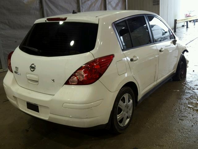 3N1BC13E57L446061 - 2007 NISSAN VERSA S WHITE photo 4