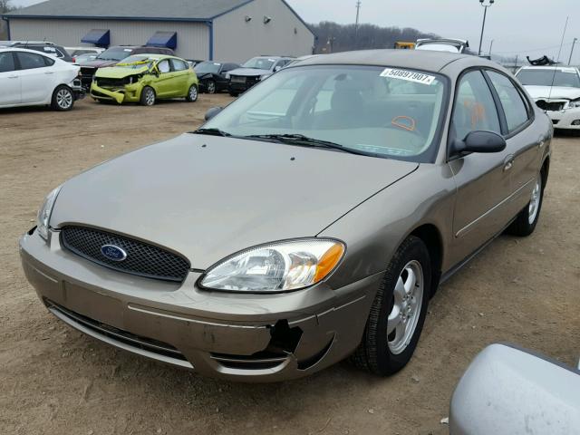 1FAFP53U76A108688 - 2006 FORD TAURUS SE TAN photo 2