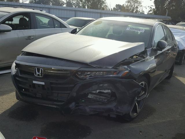 1HGCV1F32JA024626 - 2018 HONDA ACCORD SPO BLACK photo 2