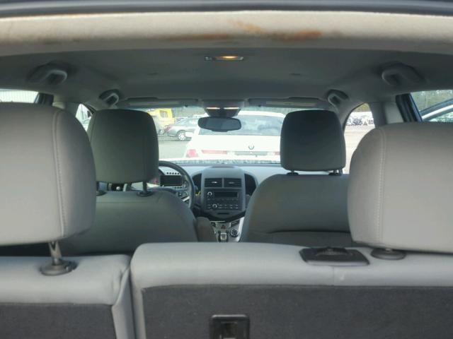 1G1JA6SH7D4183802 - 2013 CHEVROLET SONIC LS WHITE photo 9