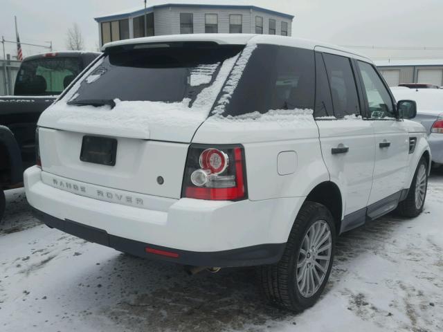 SALSF2D46BA267875 - 2011 LAND ROVER RANGE ROVE WHITE photo 4