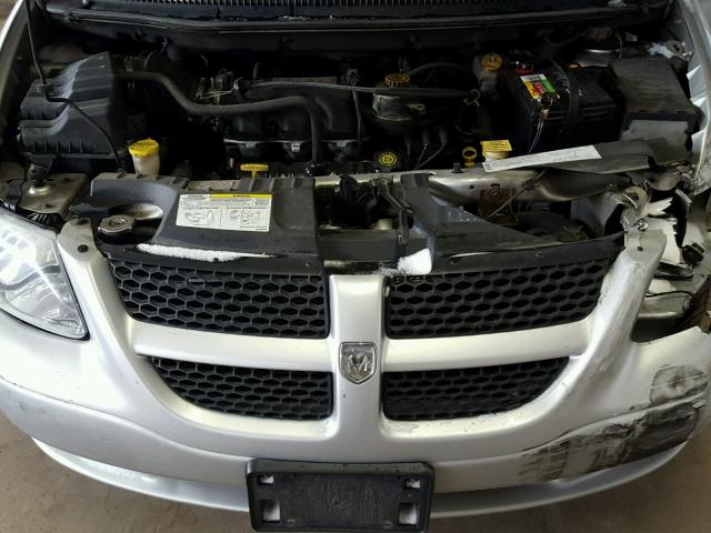 1D4GP44363B295705 - 2003 DODGE GRAND CARA SILVER photo 7