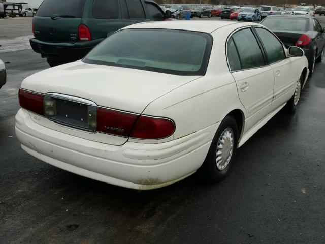 1G4HP52K334140305 - 2003 BUICK LESABRE CU WHITE photo 4