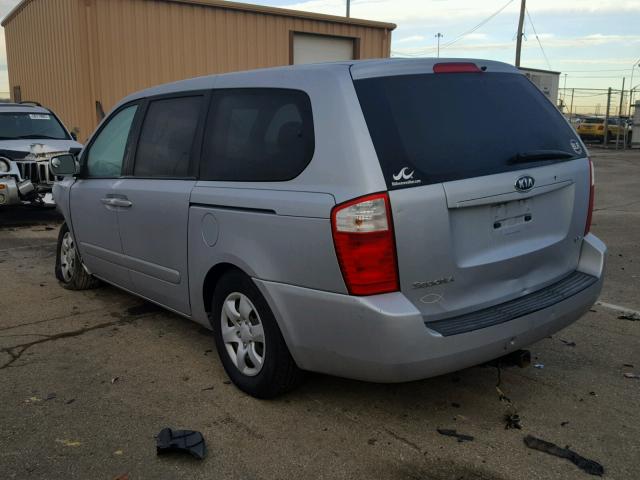 KNDMB233166033639 - 2006 KIA SEDONA EX SILVER photo 3