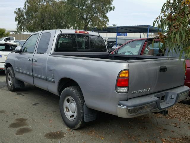 5TBRN34182S271474 - 2002 TOYOTA TUNDRA ACC SILVER photo 3